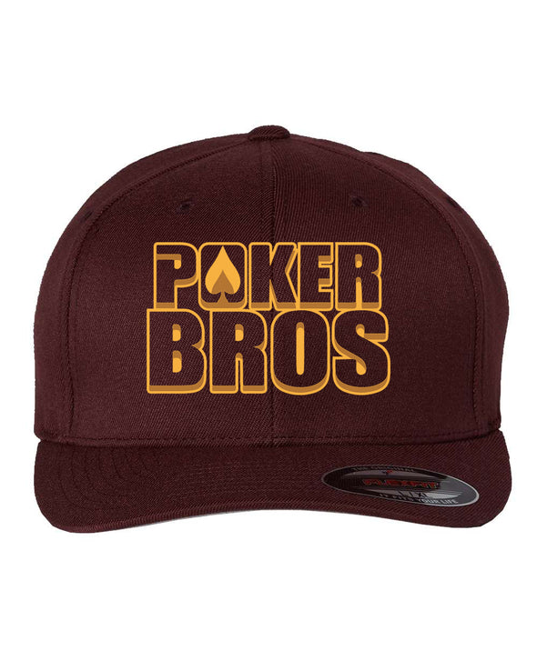 PokerBROS Classic Logo Hat - Maroon