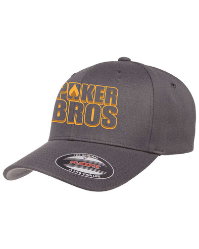 PokerBROS Classic Logo Hat - Gray