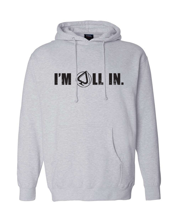PokerBROS I'm All In Hoodie - Ash