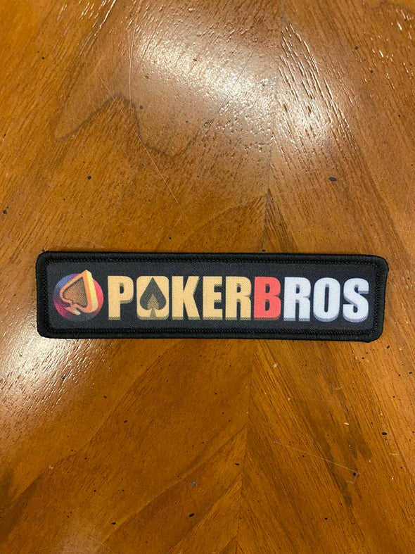 PokerBROS Horizontal Logo Full Color Patch